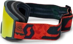 Scott Goggle Shield LS|-|Lunette De Ski Shield LS -Scott SCT 277836 7E 7EStudio 20Side Recovered 20Sombre 20Green 20 20Pumpkin 20Orange 20 20Light 20Sensitive 20Red 20Chrome